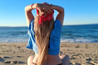 Rubia ardiente en Seaside 😈😈😈💋💋💋 - Image 9